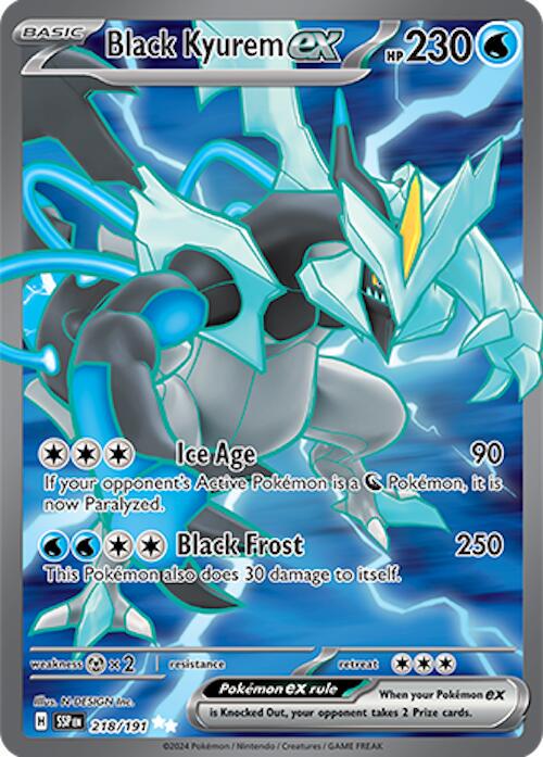 Black Kyurem Ex - 218/191