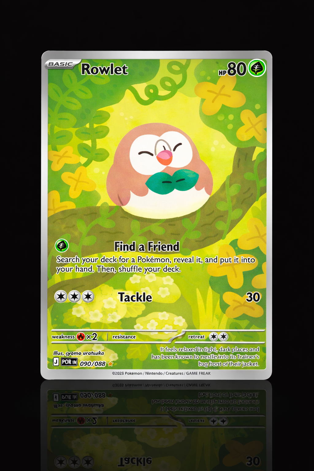 ROWLET - ILLUSTRATION RARE (MINT) /090