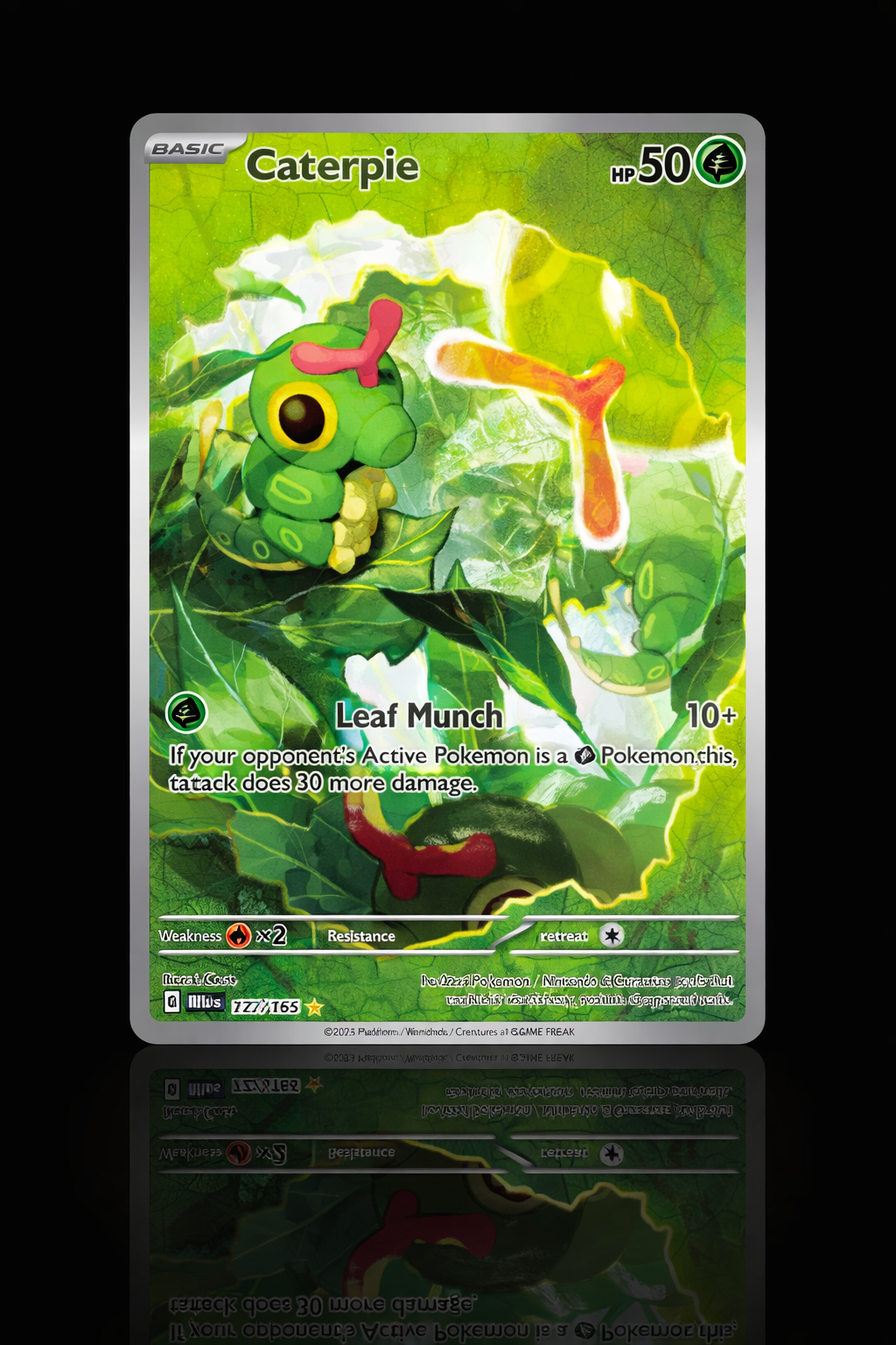 CATERPIE - ILLUSTRATION RARE (MINT) /172
