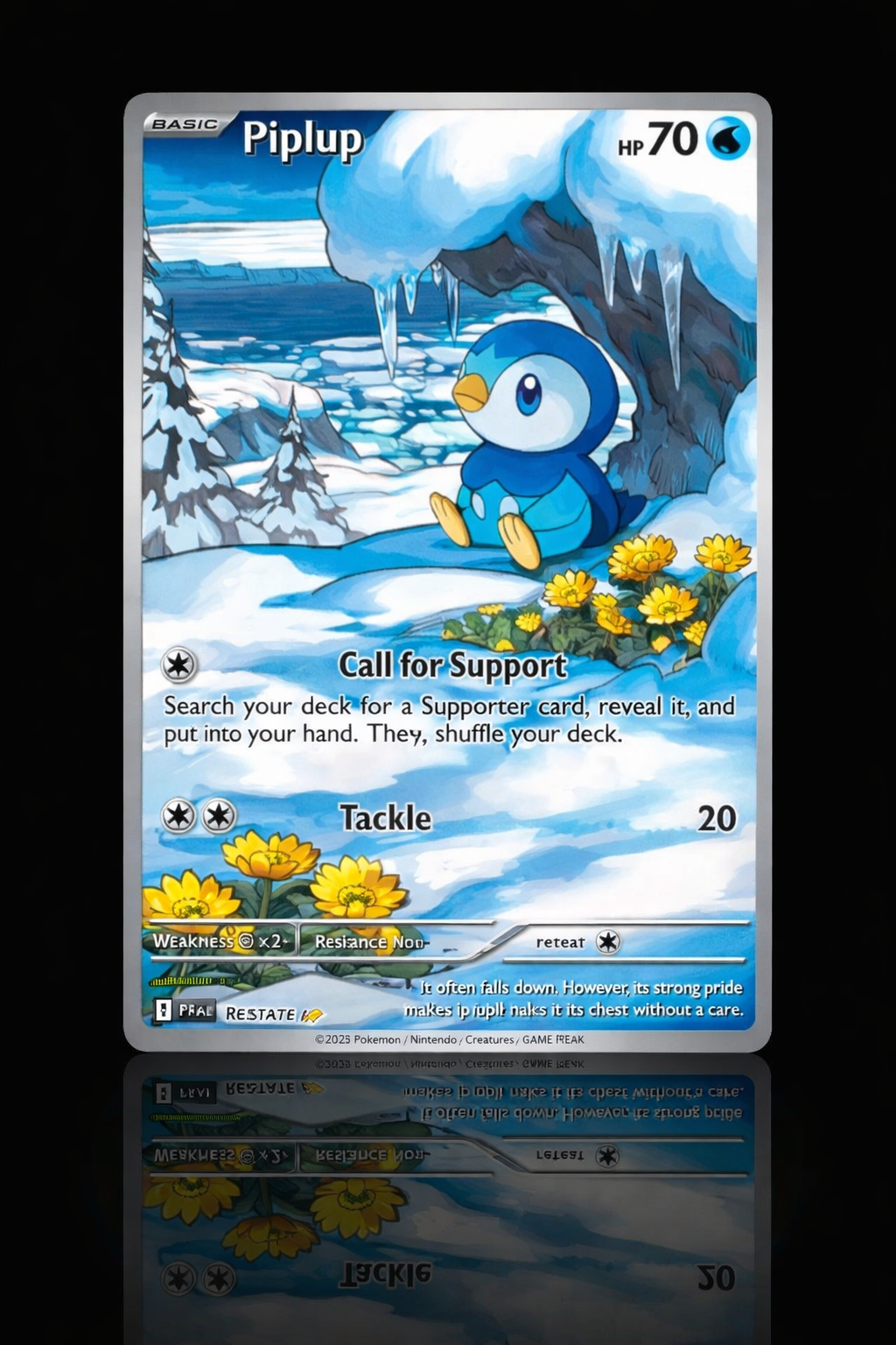 PIPLUP - ILLUSTRATION RARE (MINT) /098
