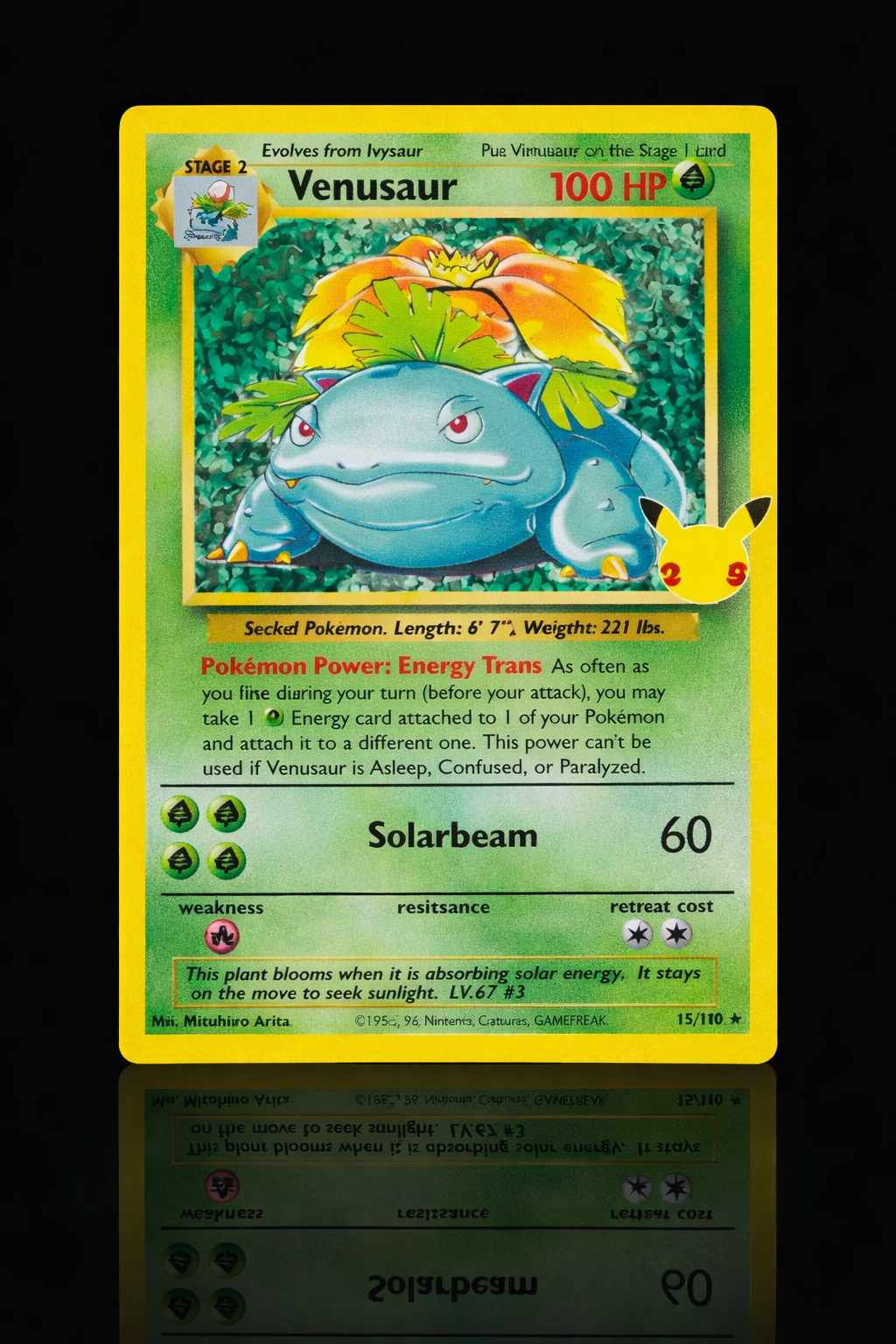 VENASAUR - CLASSIC COLLECTION (MINT) /15