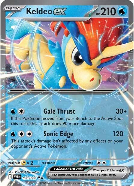 Keldeo Ex - 030/086