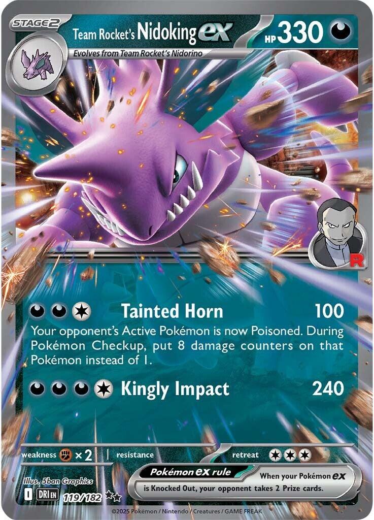 Nidoking Ex - 119/182