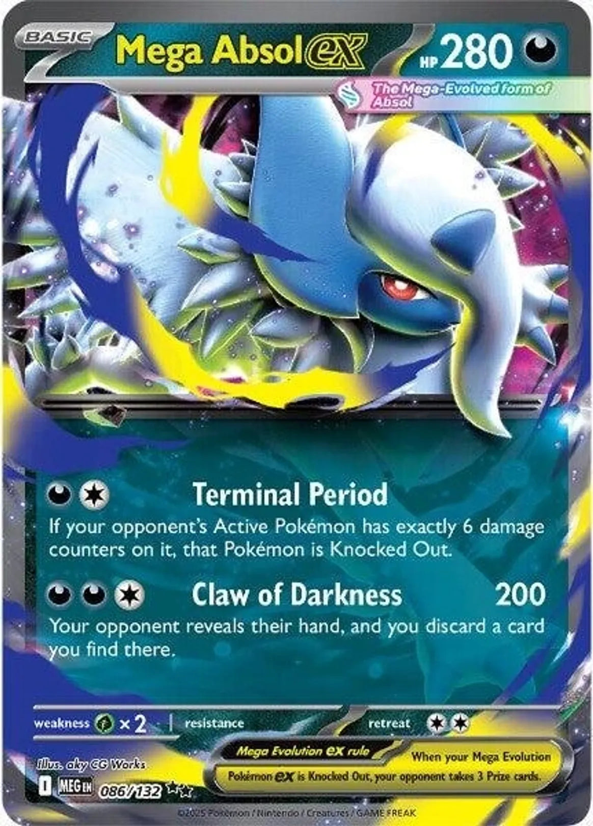 Mega Absol Ex - 086/132