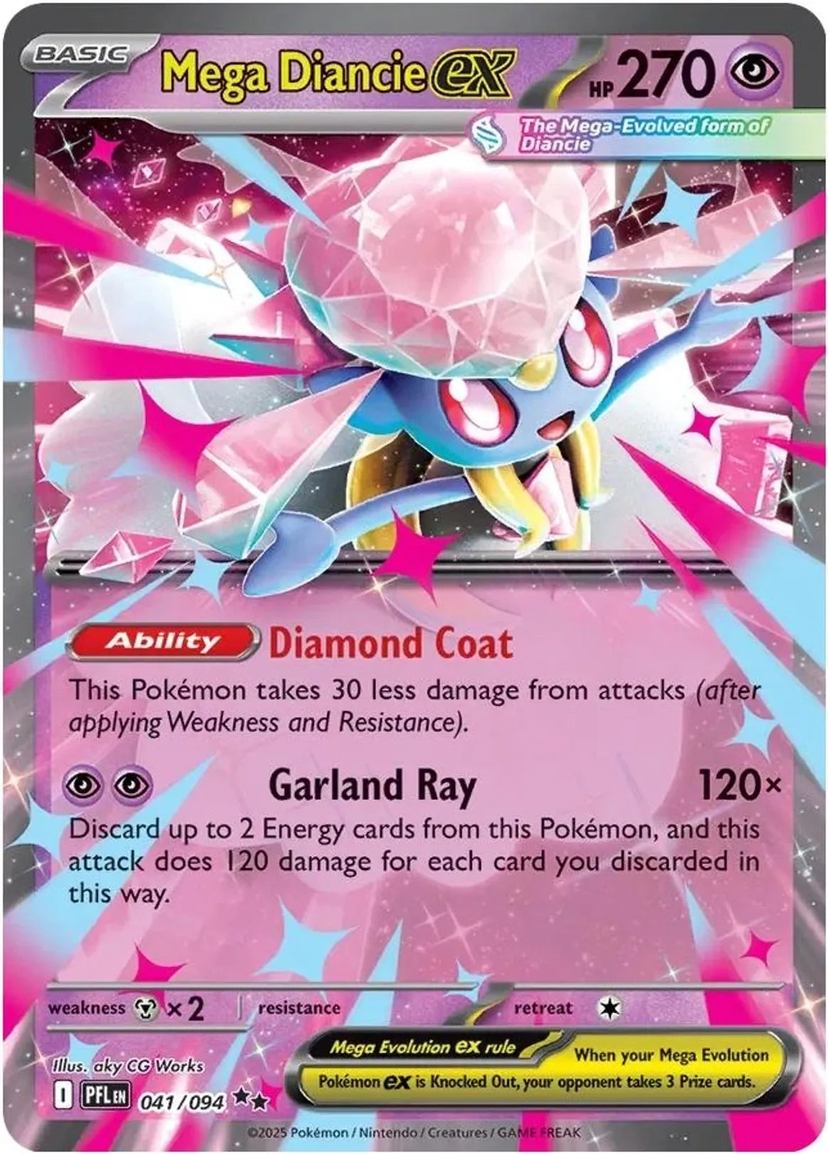 Mega Diancie Ex - 041/094