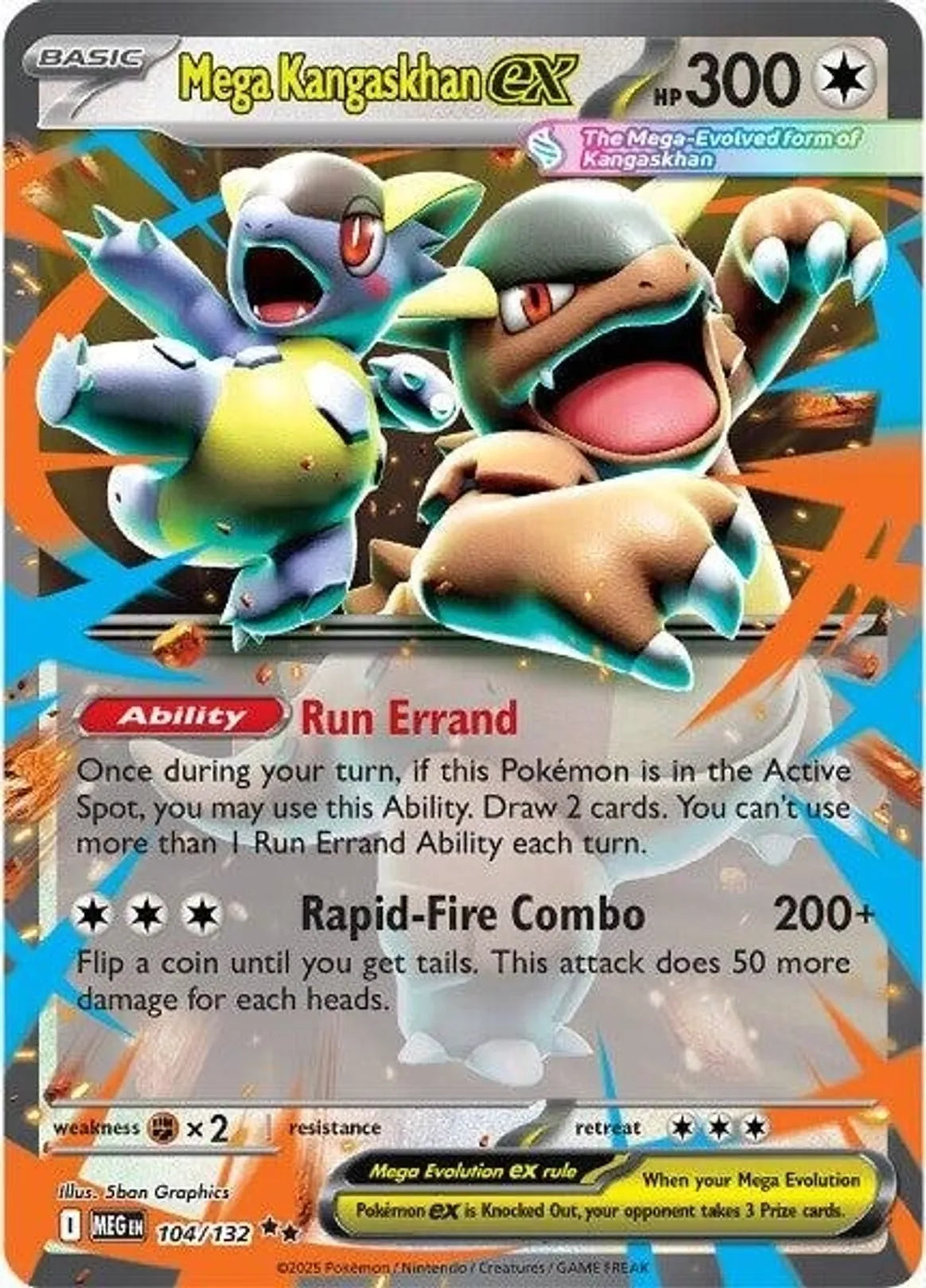 Mega Kangaskhan Ex - 104/132
