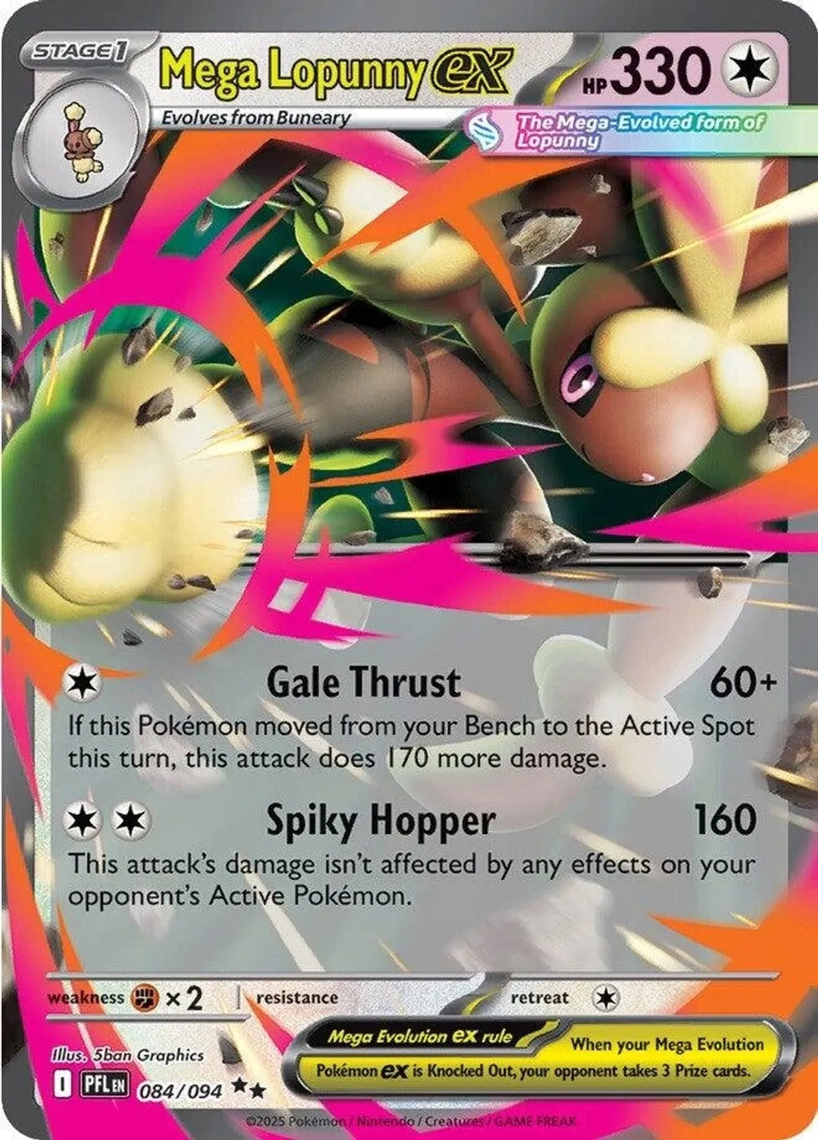 Mega Lopunny Ex - 084/094