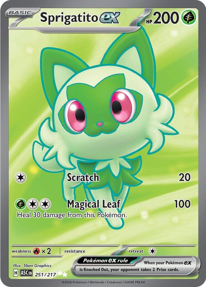 Sprigatito Ex - 251/217