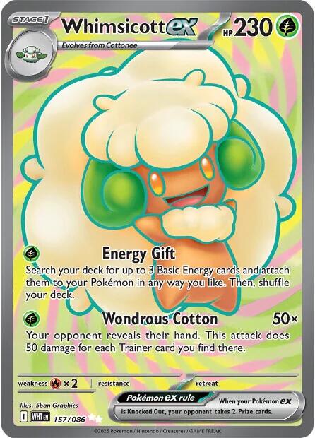 Whimsicott Ex - 157/086